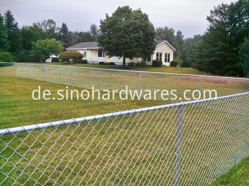 residential chain link fence